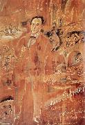 Jules Pascin Andora and Memater oil painting picture wholesale